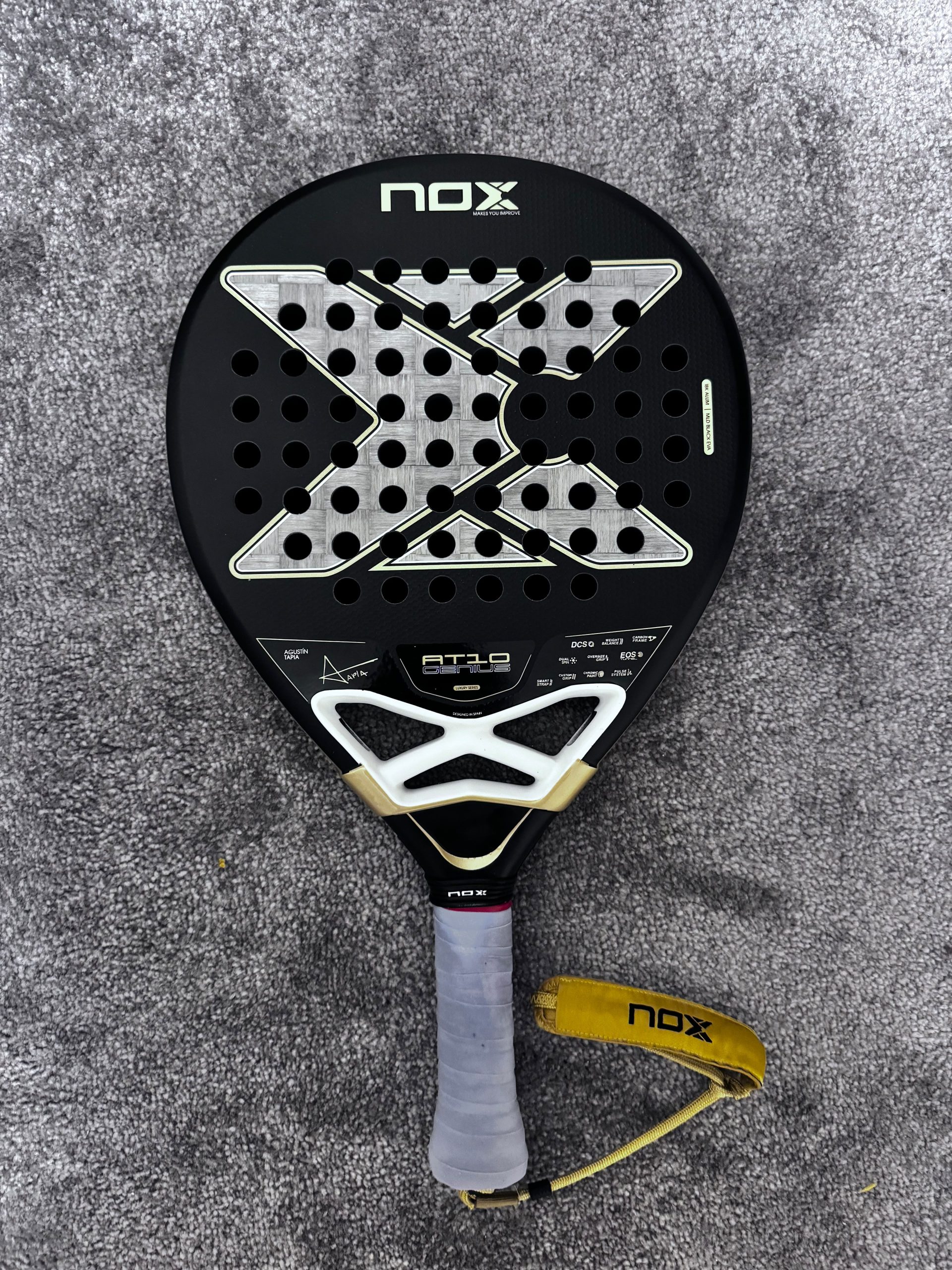 Used NOX AT10 18K 2026 Used NOX AT10 Genius 18K 2026 padel racket