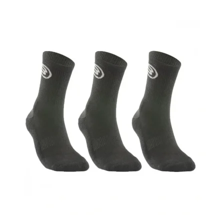 Bullpadel BP262 Black Socks - 3 Pairs - product view 1
