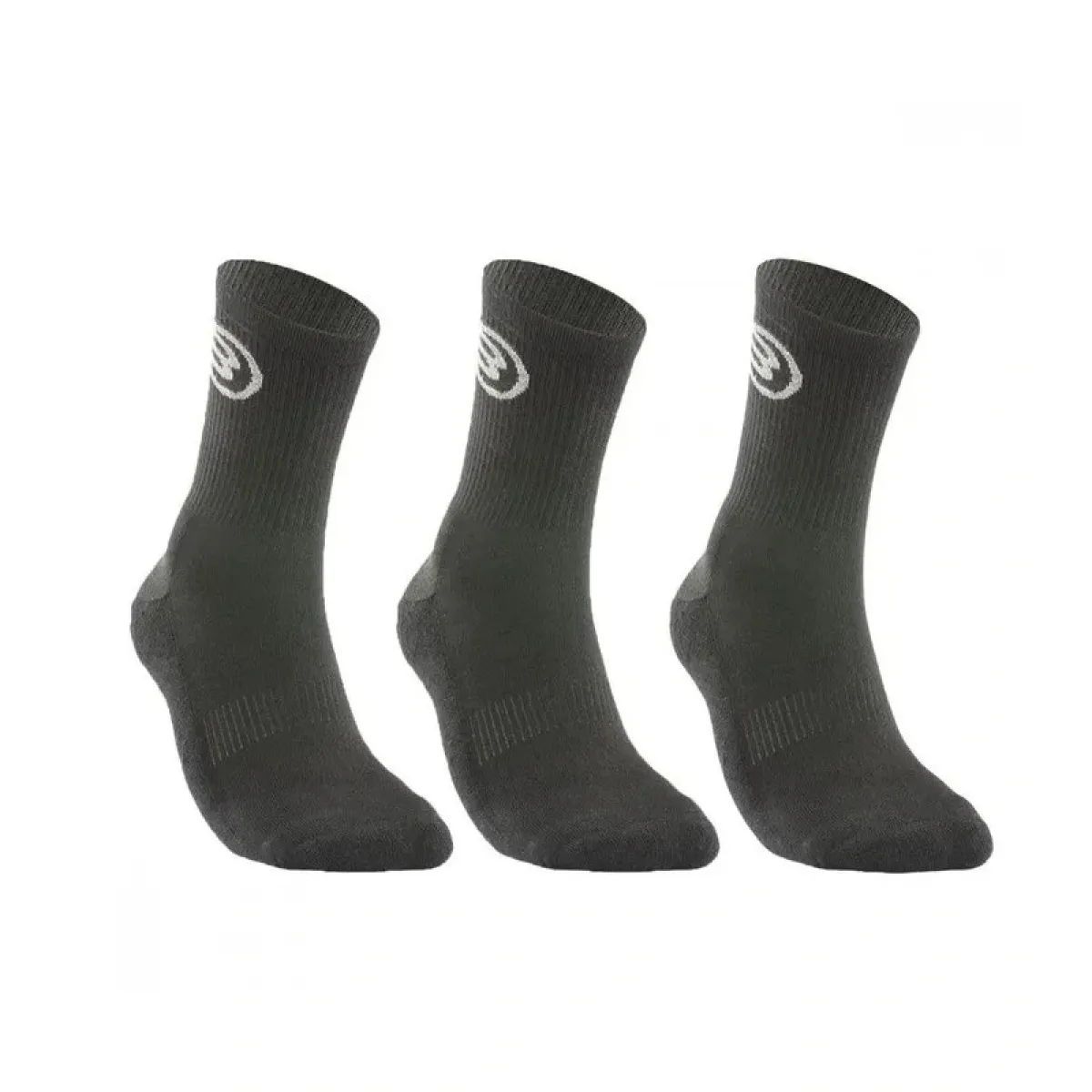Bullpadel BP262 Black Socks - 3 Pairs - view 1 Bullpadel BP262 Black Socks - 3 Pairs - product view 1