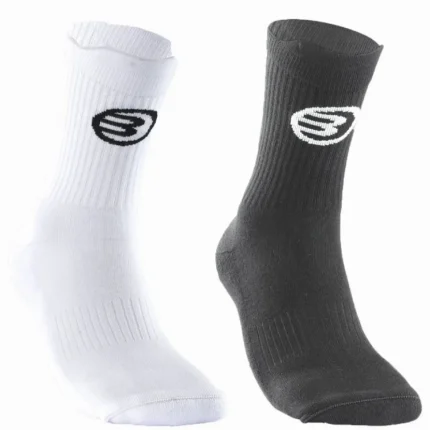 Bullpadel BP263 White Black Socks - 2 Pairs - product view 1