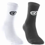 Bullpadel BP263 White Black Socks - 2 Pairs - product view 1