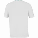 Babolat Juan Lebron Wide Cotton T-Shirt - White - product view 2