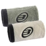 Bullpadel Premier Padel BPMU-PMR2607 Khaki Ecru Wristbands - 2 Pack - product view 1