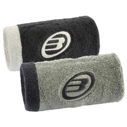 Bullpadel Premier Padel BPMU-PMR2607 Khaki Black Wristbands - 2 Pack - product view 1