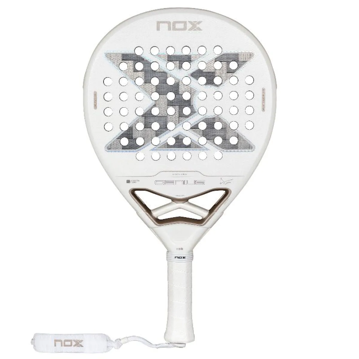 NOX Agustín Tapia AT10 Genius 12K Alum XTREM Lite 2027 Padel Racket - view 1 NOX Agustín Tapia AT10 Genius 12K Alum XTREM Lite 2027 Padel Racket - product view 1