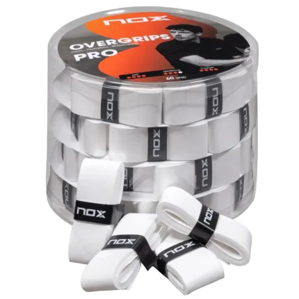 NOX Pro Smooth White Overgrips - Drum of 60 - product view 1